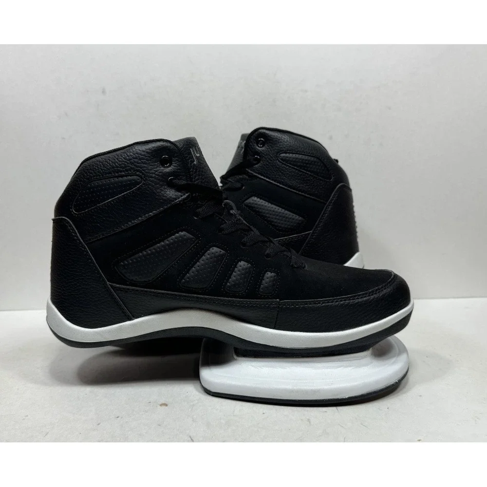 Jump99 Strength Training Shoes Men's Size 11 Black Leather Plyometric High Top